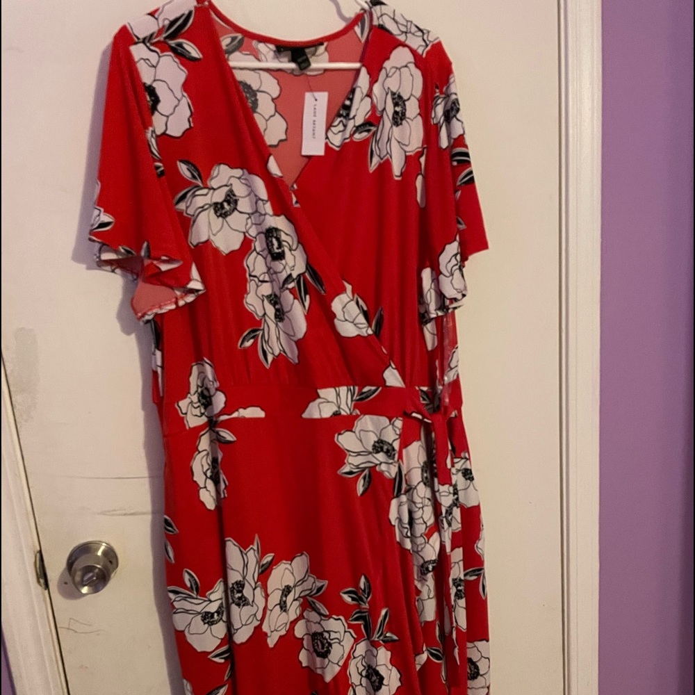 Lane Bryant maxi style dress flowing